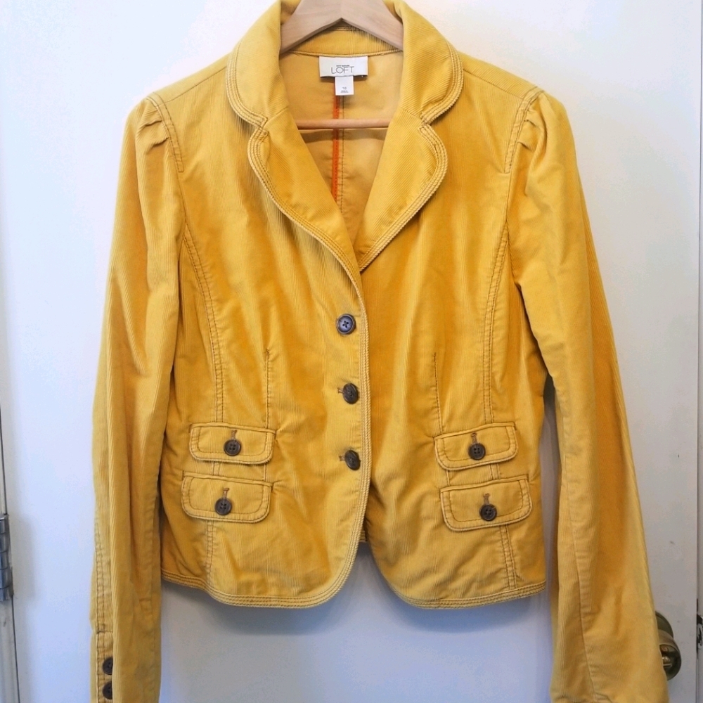 Ann Taylor LOFT Light Corduroy Jacket